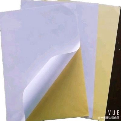 Papel adesivo de pegamento de metal caliente sin recubrir para revestimiento en PE y fácil aplicación