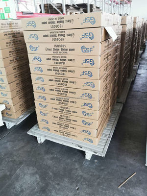 Etiqueta de transferencia térmica de laminación brillante Jumbo Roll para etiqueta de papel autoadhesivo personalizado