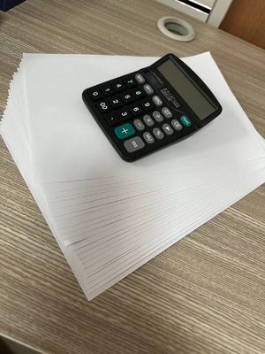 Papel de libro sin revestimiento de gran volumen sin madera fabricado para la producción de formas personalizadas