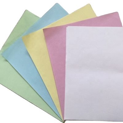 Papel sin carbono con revestimiento en PE de imagen azul y negro para pedidos personalizados