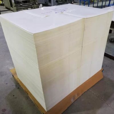 Papel autoadhesivo de Direct con recubrimiento de un solo lado y estilo de celulosa virgen