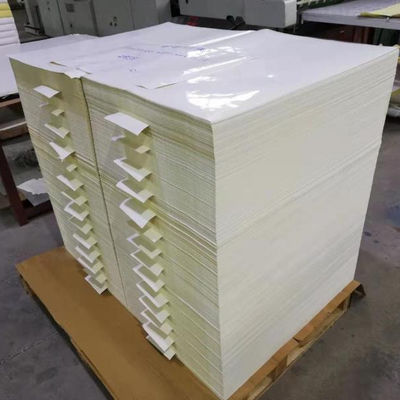 Papel autoadhesivo de Direct con recubrimiento de un solo lado y estilo de celulosa virgen