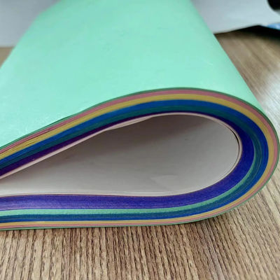 Impresión láser de doble cara con papel de copia sin carbono