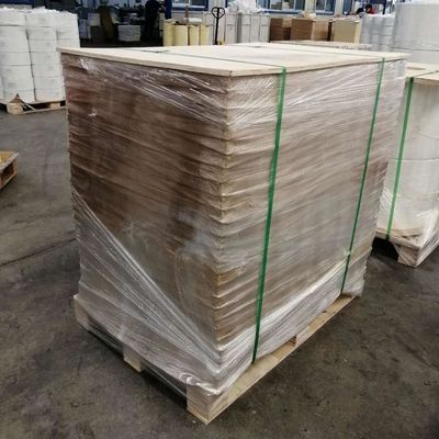 Papel autoadhesivo de Direct con recubrimiento de un solo lado y estilo de celulosa virgen
