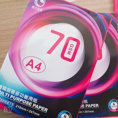 Práctico papel de oficina de 210*297 mm A4 para escribir y copiar