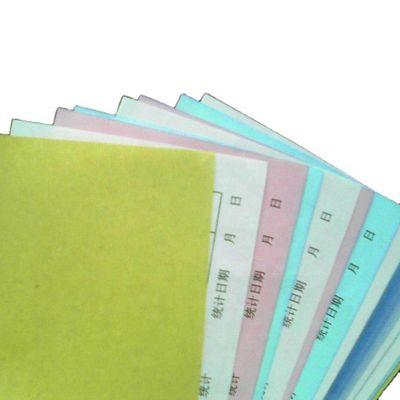 Papel de madera 100% original sin carbono/NCR para impresión de imagen azul y negra