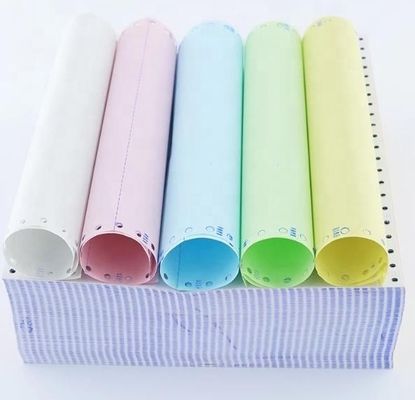 Papel de copias sin carbono y carbonizado continuo con requisitos aduaneros