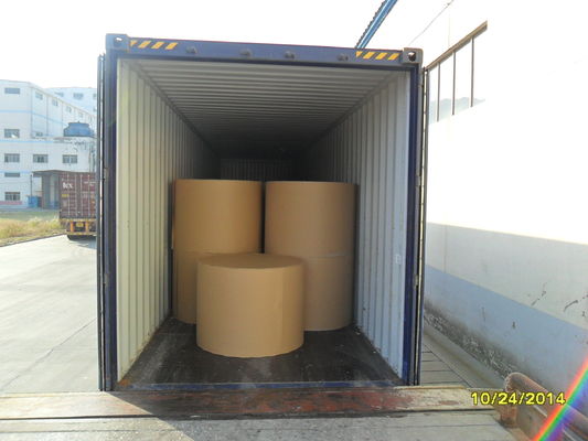 Alta durabilidad 80g Papel de copia blanco de 850 mm Jumbo Roll para la producción de papel A4