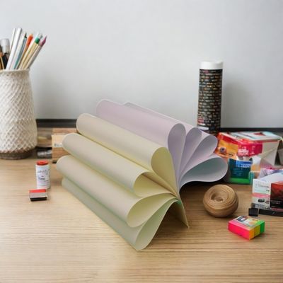 Papel de impresión offset sin madera de crema en paquete a granel 68/78/98gsm para pedido personalizado