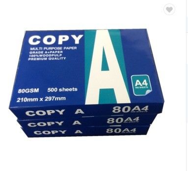 80gm A4 papel de copia Material del producto Papel cartón Perfecto para todas las necesidades de impresión