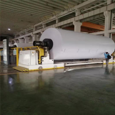 Papel de copia industrial de 70 a 80 gramos Jumbo Roll para cortar tamaño A4