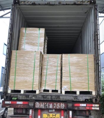 Papel sin carbono impermeable en embalaje en rectángulo para aplicaciones de procesamiento químico