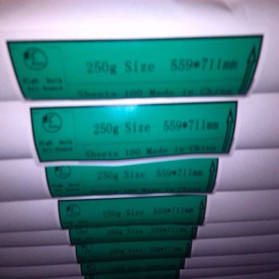 Impresión trasera Molino Bohui 230g/250g/300g/350g Tarjeta de arte para hacer tarjetas postales Ventas altas
