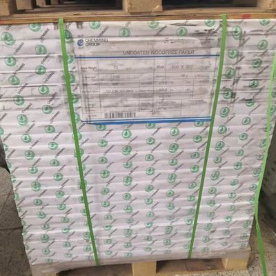 Papel de impresión de 100 gramos blanco sin revestimiento y sin madera perfecto para impresión profesional