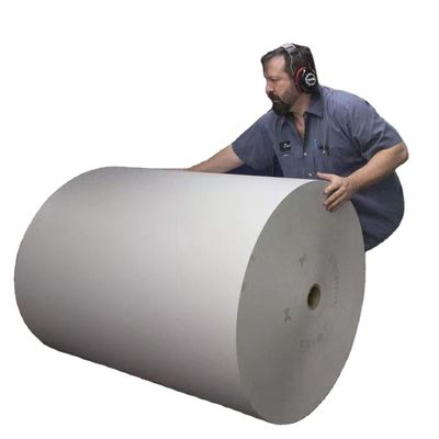 Se acepta pedido personalizado para la pasta de madera Blanco Sofá Jumbo Roll Materias primas de papel C2s
