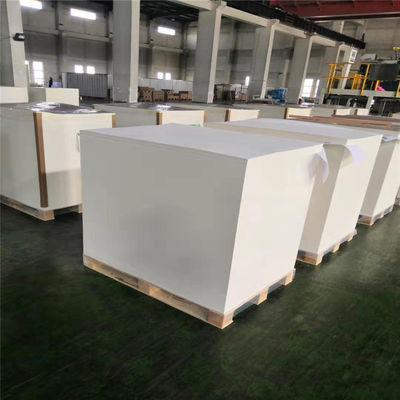 Papel de impresión offset de celulosa de madera recubierta de caolinita en rollos o hojas envasado para impresión