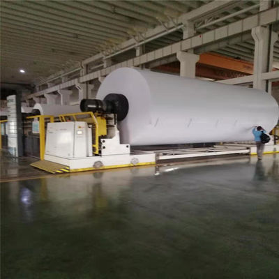 Papel de impresión offset de celulosa de madera recubierta de caolinita en rollos o hojas envasado para impresión