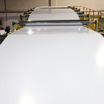 Papel de arte C2S recubierto de kaolinita de Snow Eagle perfecto para papel de fianza de Top Mills.