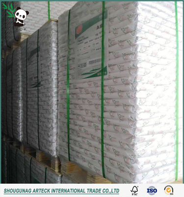 Papel de arte de doble cara recubierto de 80 a 250 gramos en paquete de rebanada/rollo