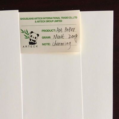 Impresión offset Compatible 80/90gsm C2S Papel de arte Brillo para la impresión de revistas