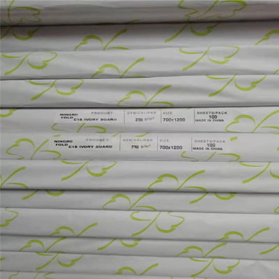 Papel de fianza de 250 gramos recubierto Ningbo Fold FBB para envases de medicamentos Pedido personalizado aceptado