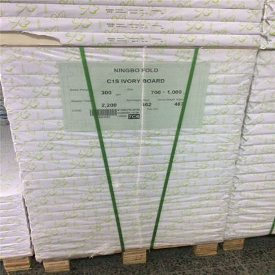 Papel de fianza de 250 gramos recubierto Ningbo Fold FBB para envases de medicamentos Pedido personalizado aceptado