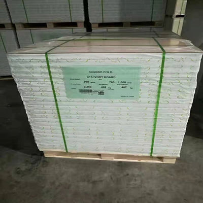 210/230/250/270/300/350gsm Ningbo Fold FBB/Tablero de marfil Perfecto para el embalaje de cosméticos