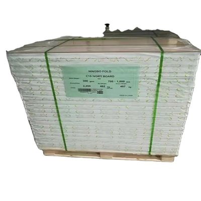 Solución de embalaje personalizable Ningbo Fold FBB con material de pasta de madera blanca