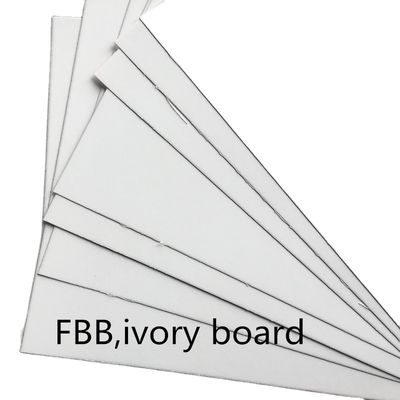 Papel de envase de regalo 250g300g recubierto de un lado C1s/Fbb para hacer postal