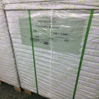 Pulpa de madera Ningbo Fold FBB/Tablero de marfil El material de embalaje e impresión perfecto